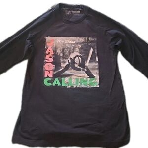 RARE - Fright Rags The Slash / Jason Calling (Unisex M) / Baseball T-Shirt / EUC